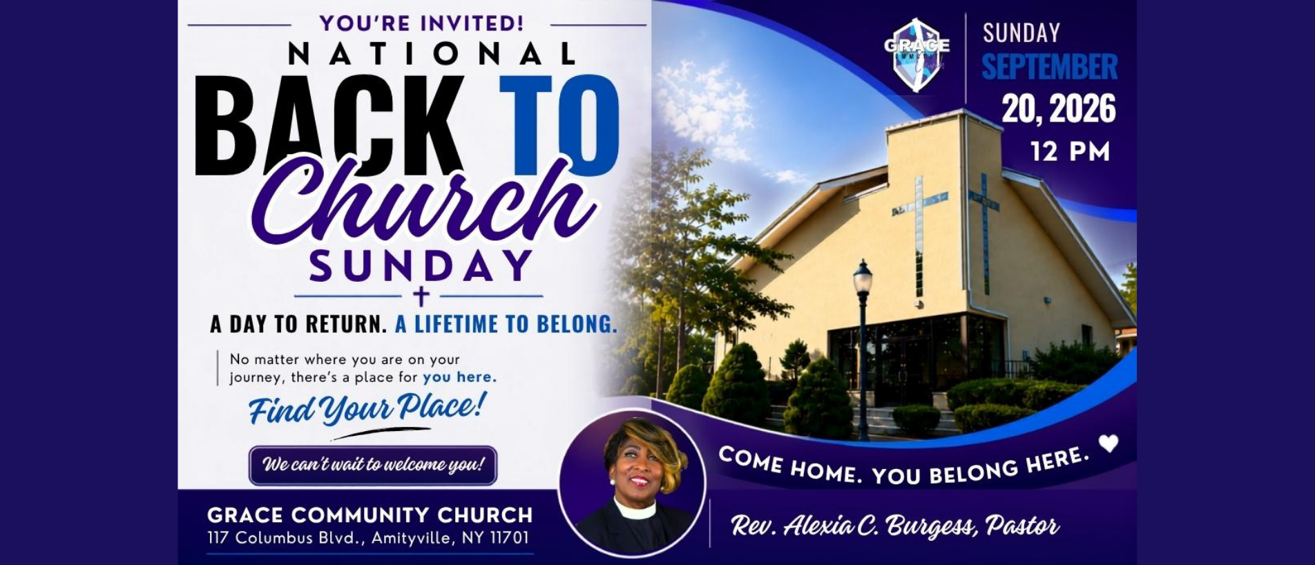 Back to Church Sunday September 2026