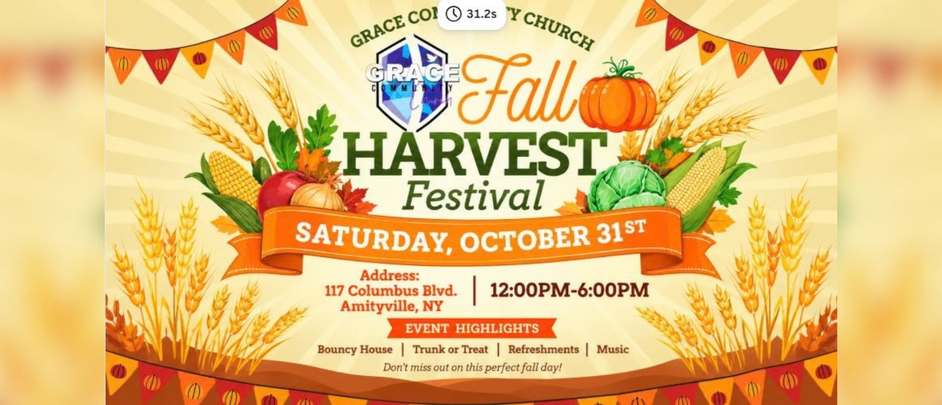 Harvest Festival October 31